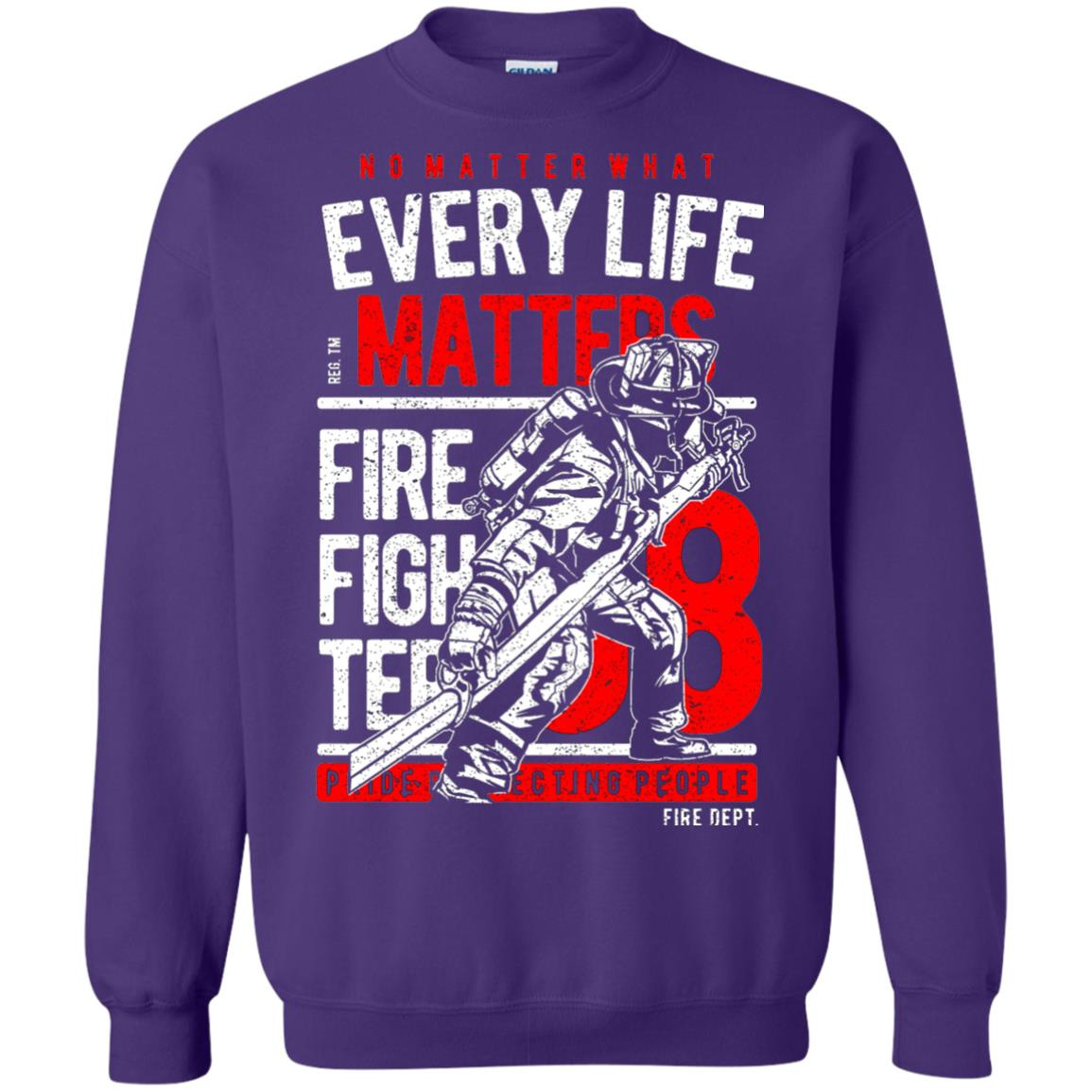 Inktee Store - Vintage Fireman Gift Sweatshirt Image