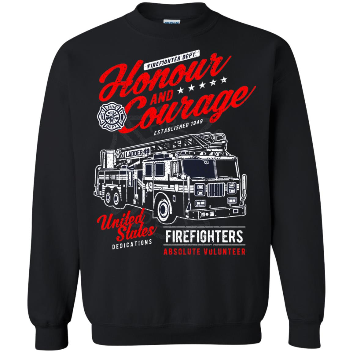 Inktee Store - Vintage Fireman Gift Punk Sweatshirt Image