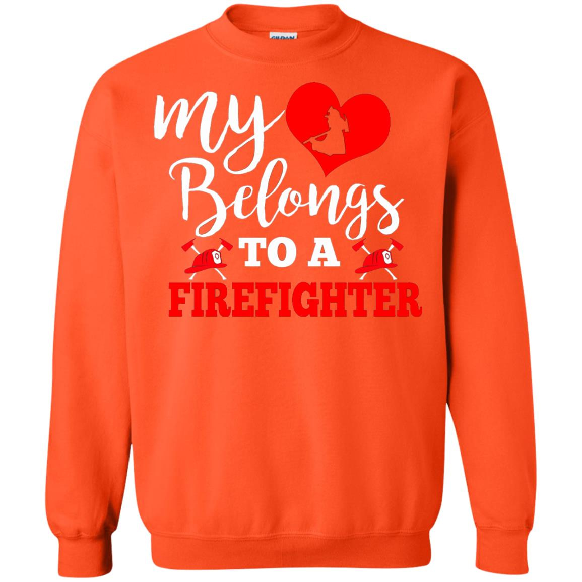 Inktee Store - Meaning Costume From Firefighter Husband For Wife Sweatshirt Image