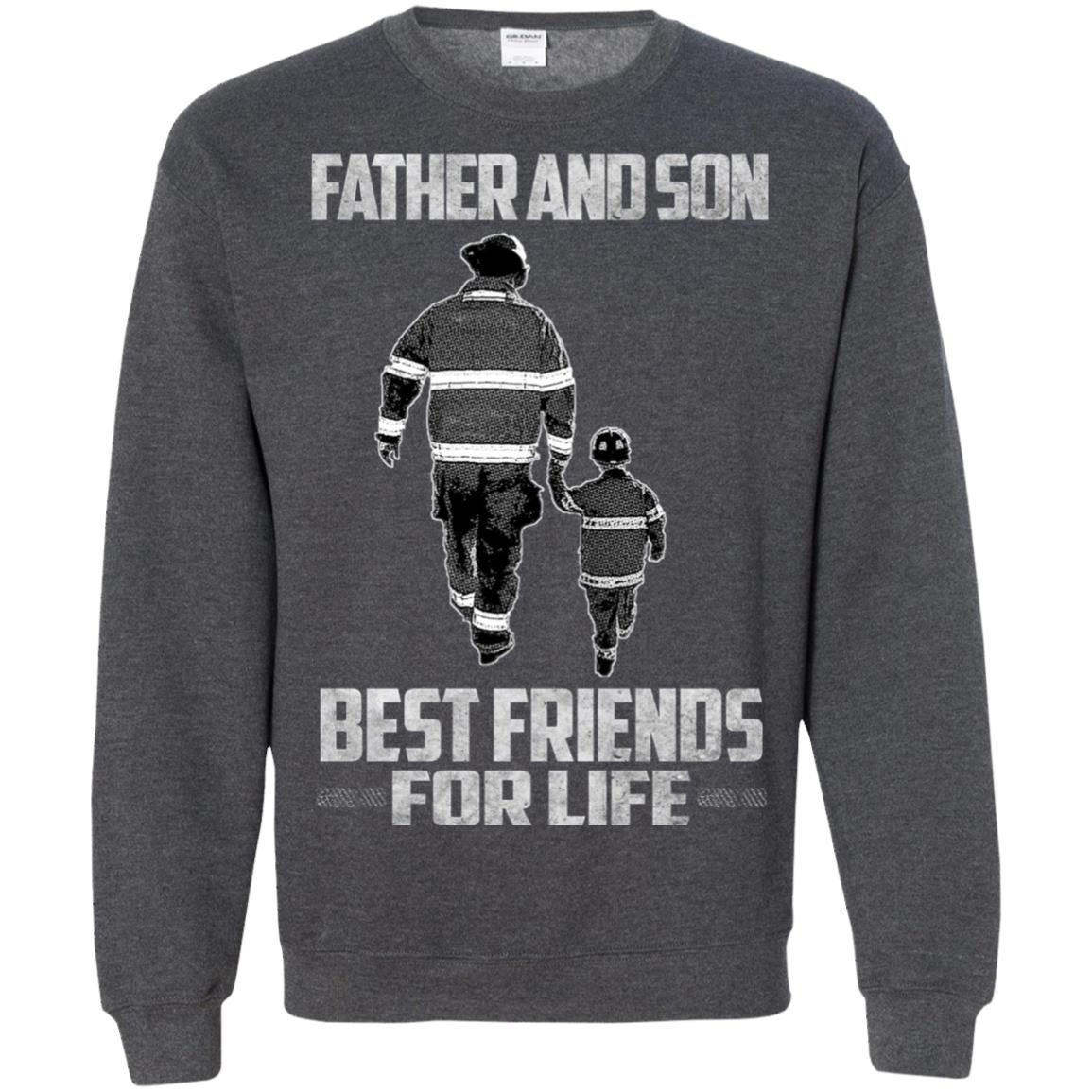 Inktee Store - Gift Christmas Firefighter Wife Daughter Son Father Mother Sweatshirt Image