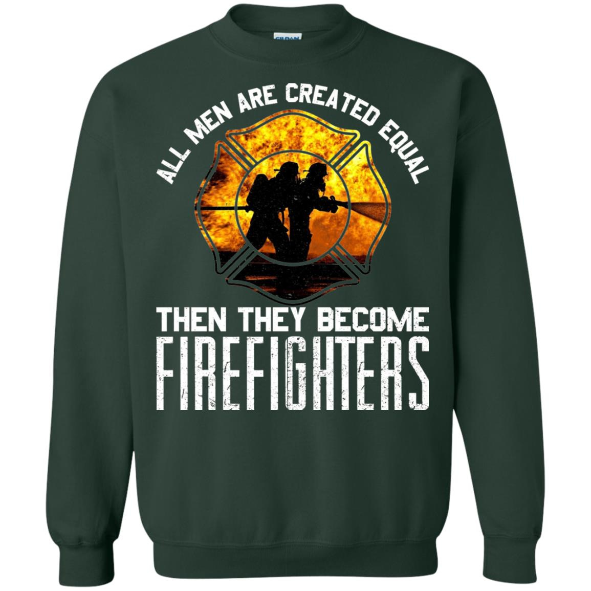 Inktee Store - Fireman Firefighter Together Fireman Tee Sweatshirt Image
