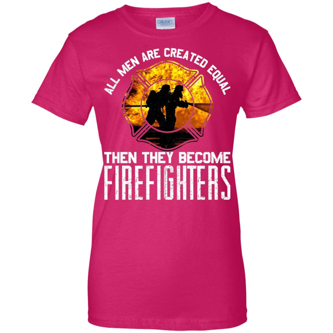 Inktee Store - Fireman Firefighter Together Fireman Tee Women’s T-Shirt Image