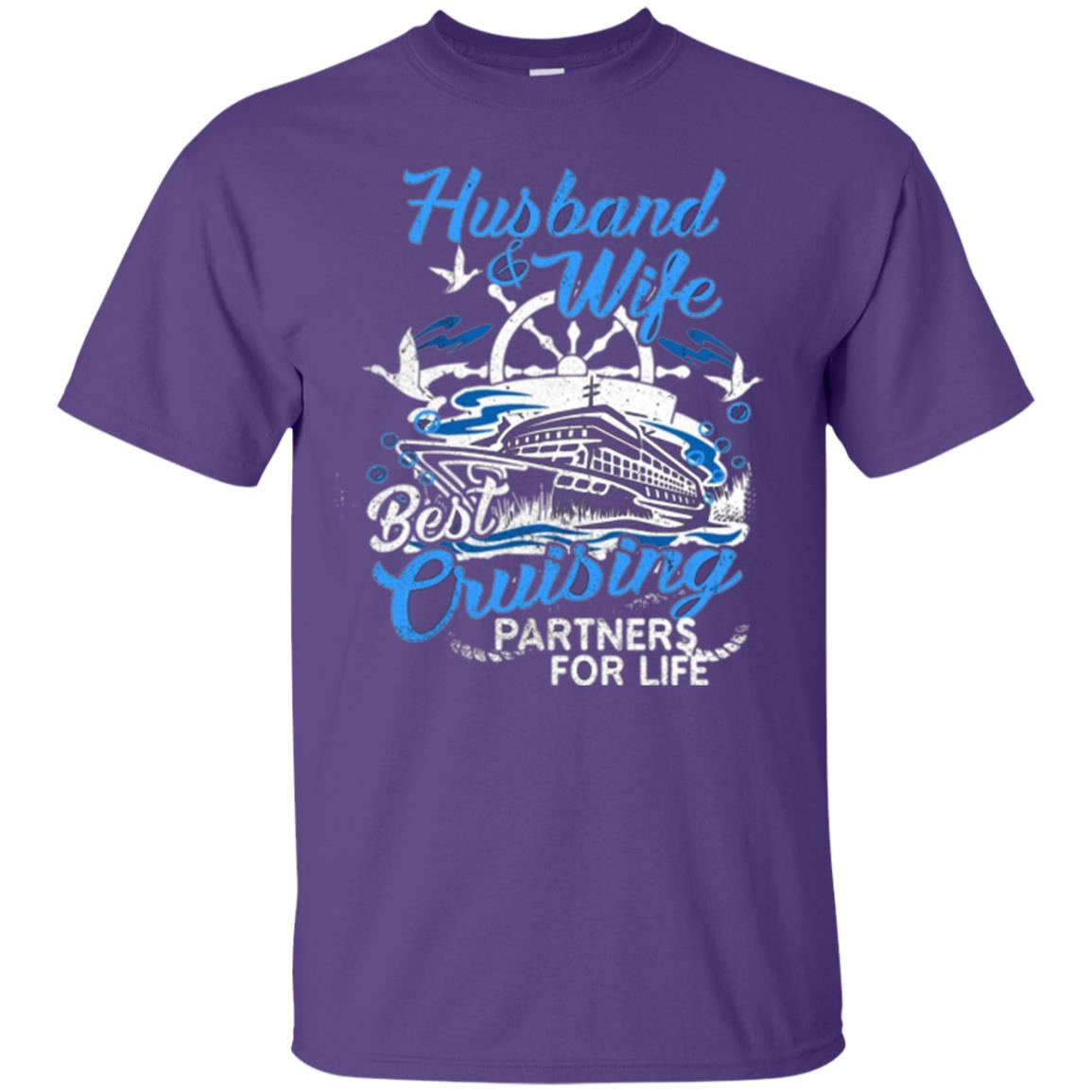 Inktee Store - Husband And Wife Cruising Partners Men’s T-Shirt Image