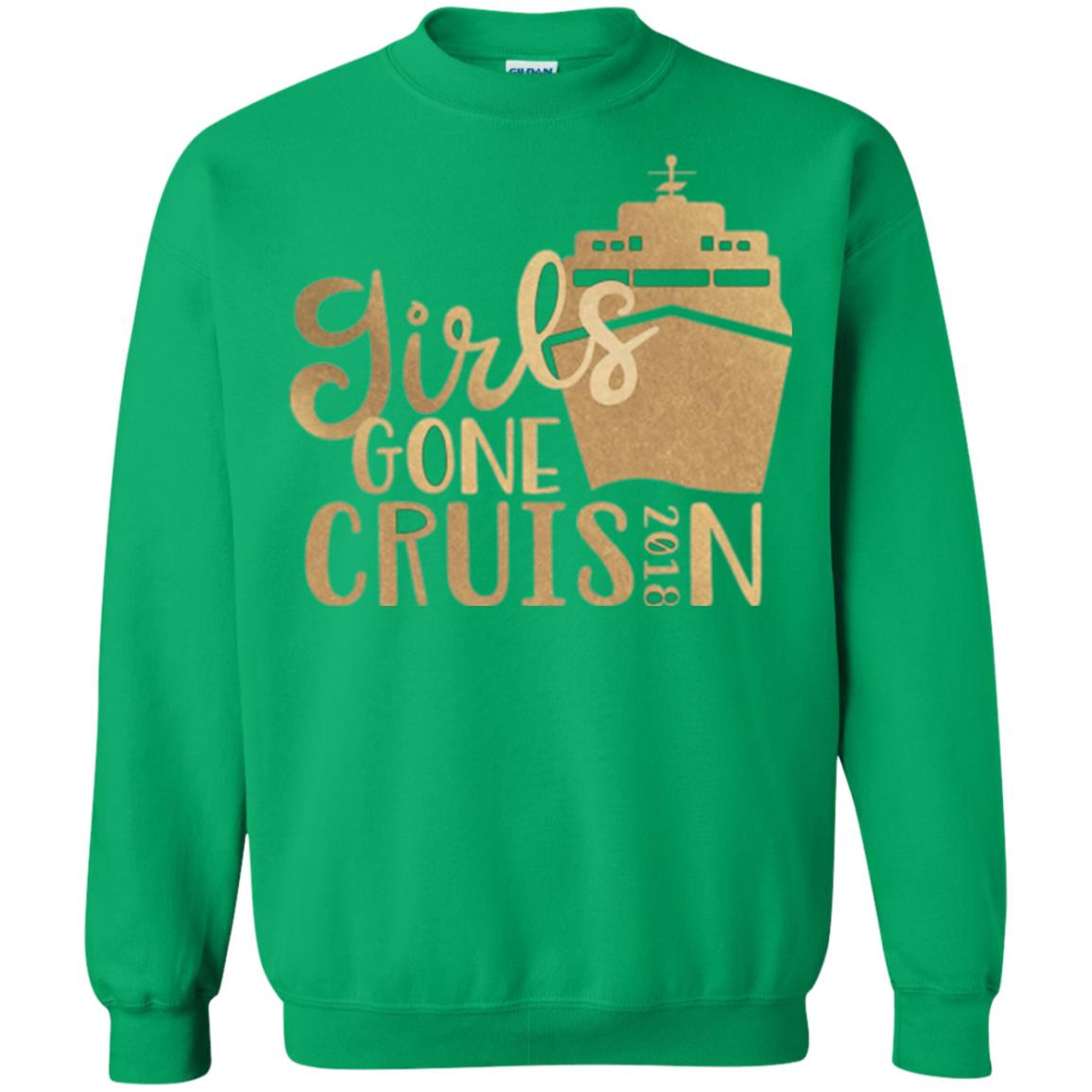 Inktee Store - Girls Gone Cruisin Vacation Shirt - Girls Cruise 2018 Sweatshirt Image