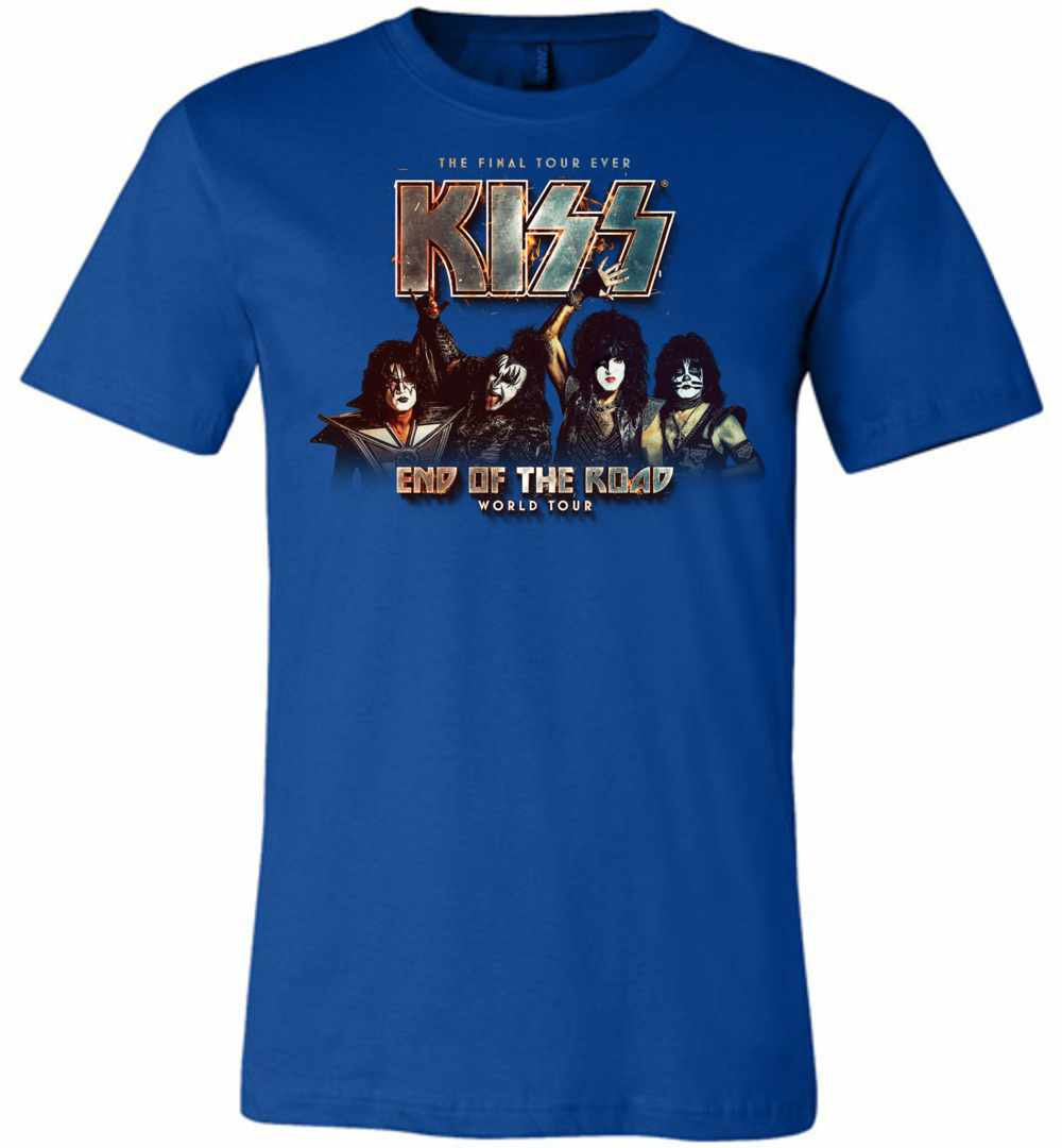 Inktee Store - Kiss End Of The Road World Tour 2019 Premium T-Shirt Image