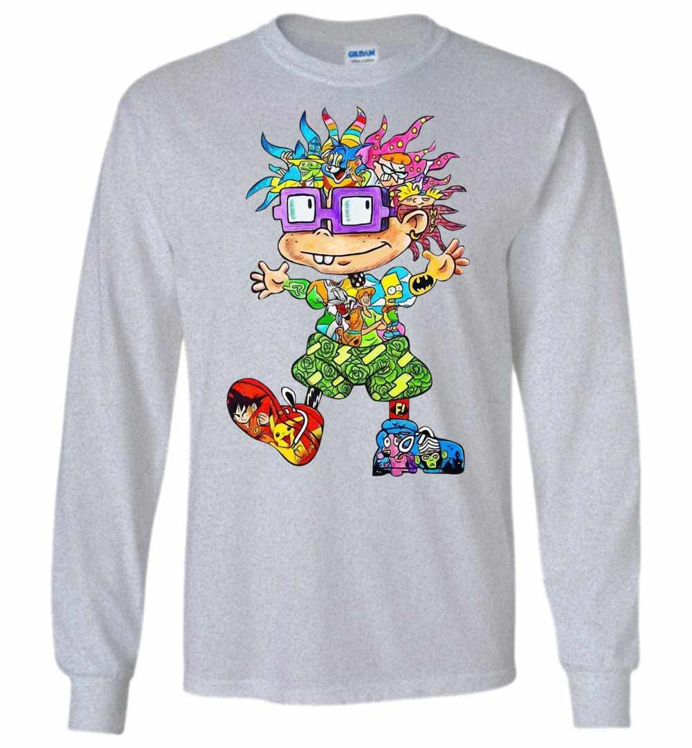 Inktee Store - The 90S All Character Chuckie Finster Long Sleeve T-Shirt Image
