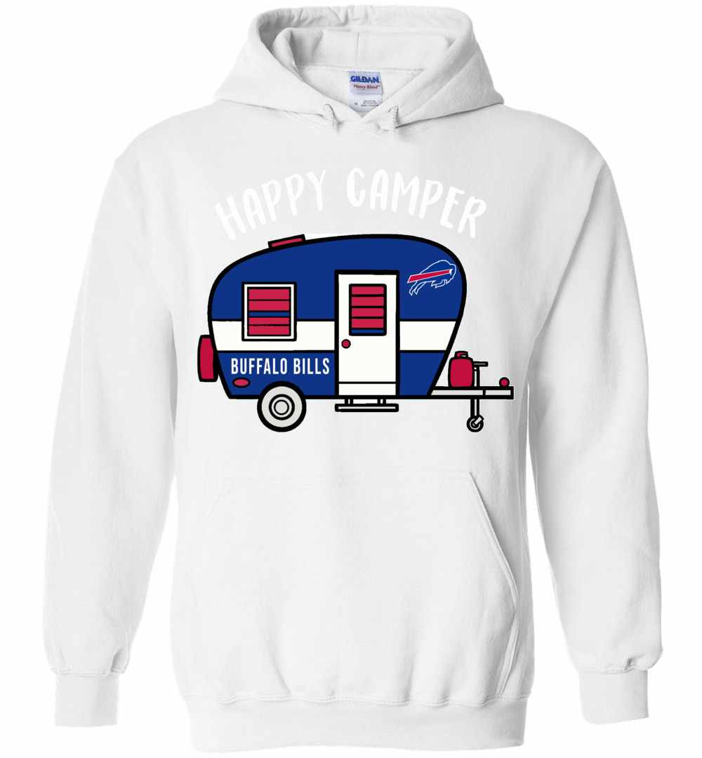 Inktee Store - Buffalo Bills Happy Camper Hoodies Image