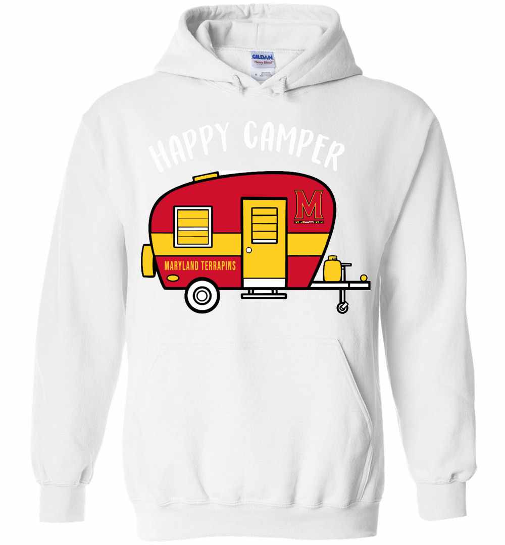 Inktee Store - Maryland Terrapins Happy Camper Hoodies Image