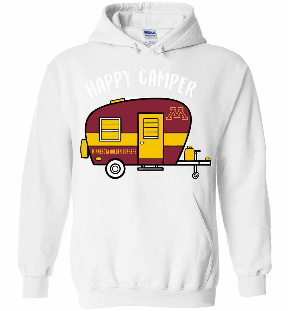Inktee Store - Minnesota Golden Gophers Happy Camper Hoodies Image
