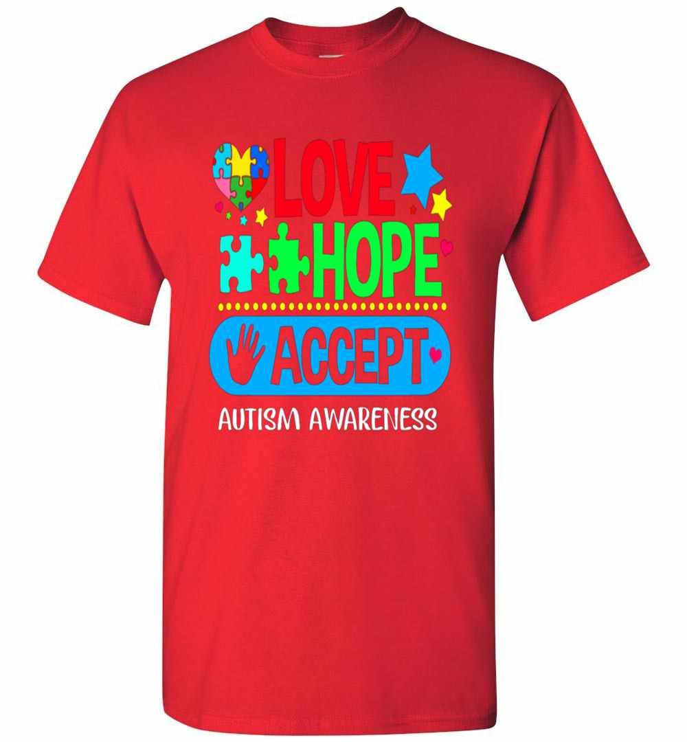 Inktee Store - Autism Awareness Day Aspergers Syndrome Parents Men'S T-Shirt Image