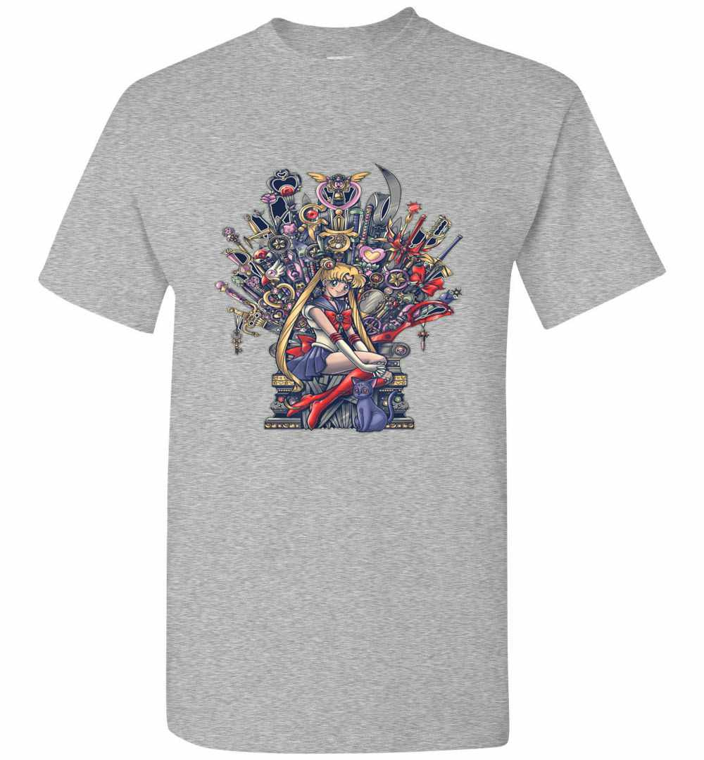 Inktee Store - Sailor Magic Throne Moon Men'S T-Shirt Image