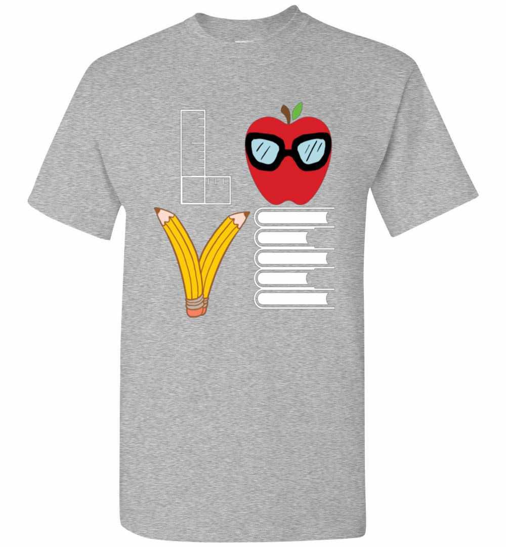 Inktee Store - Teacher Love Funny For Teachers Men'S T-Shirt Image