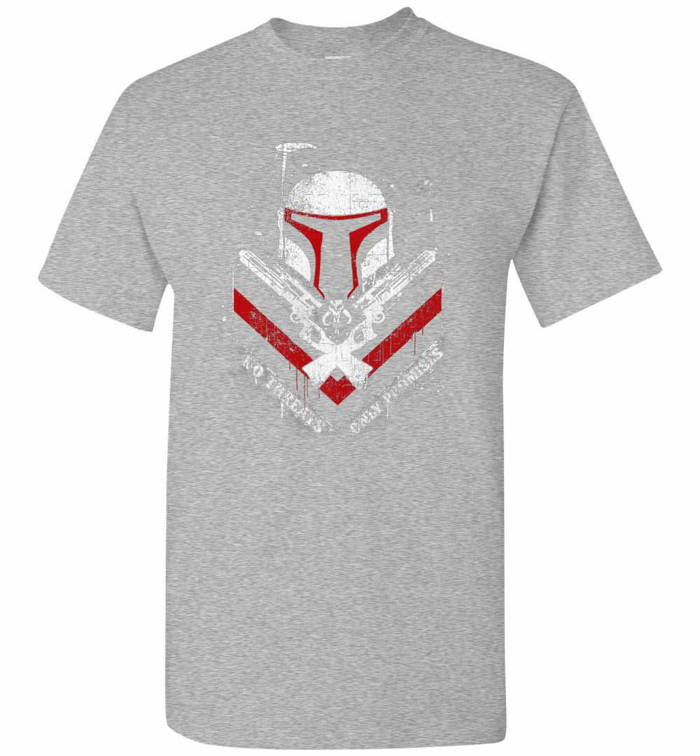 Inktee Store - Star Wars No Threats Only Promises Men'S T-Shirt Image