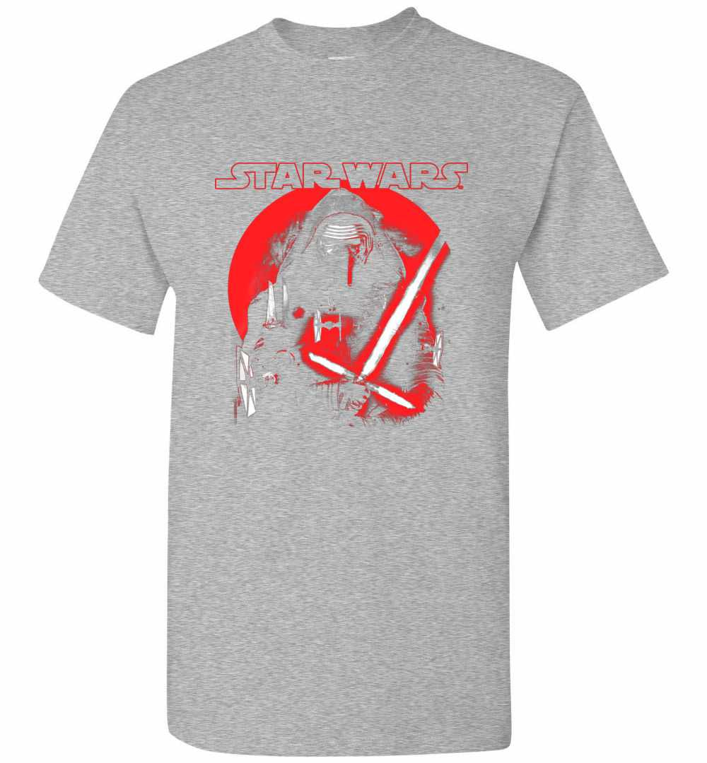 Inktee Store - Star Wars Ren Circled Men'S T-Shirt Image