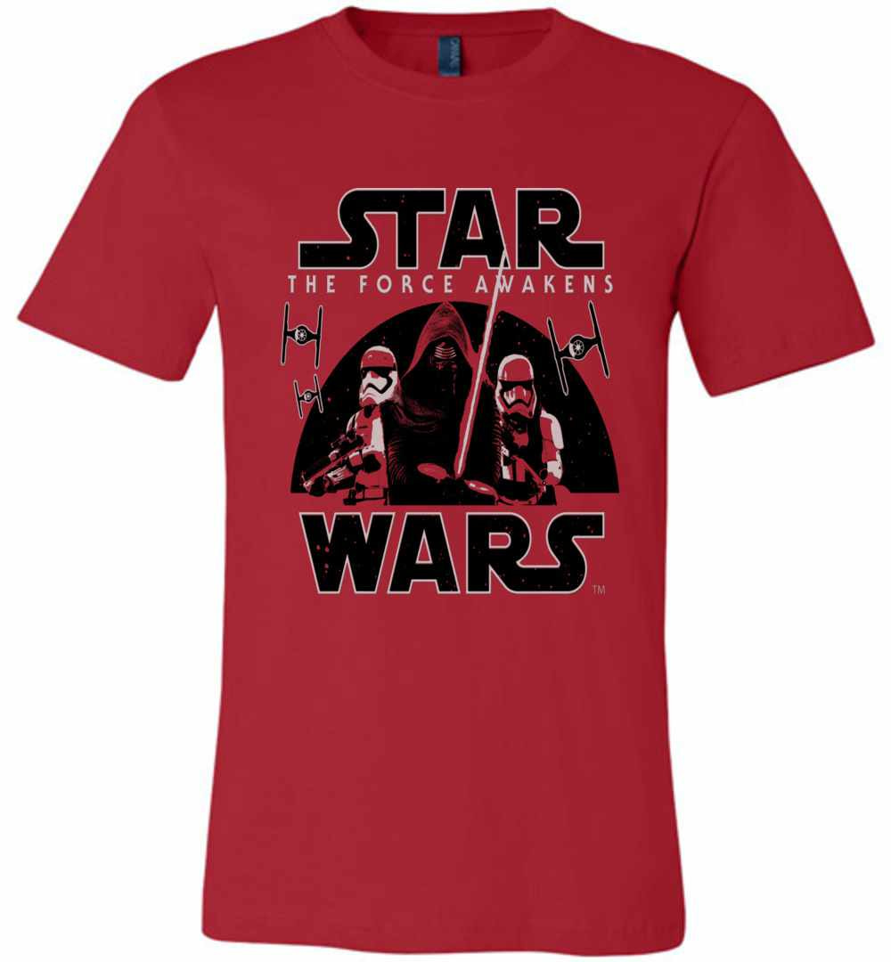 Inktee Store - Star Wars First Order Awakening Premium T-Shirt Image