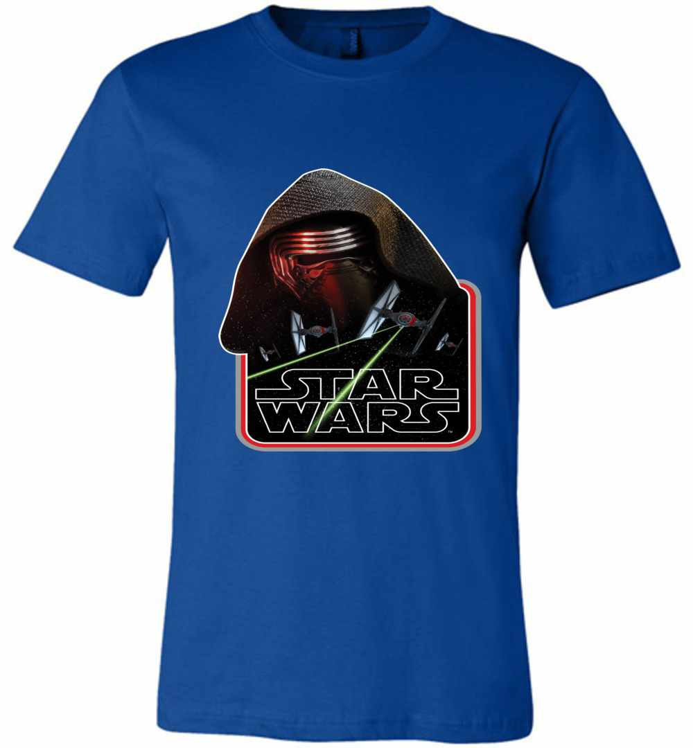 Inktee Store - Star Wars Kylo Ren Strikes Premium T-Shirt Image