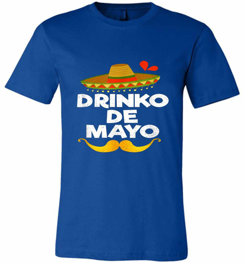 Inktee Store - Cinco De Mayo Drinko De Mayo Premium T-Shirt Image