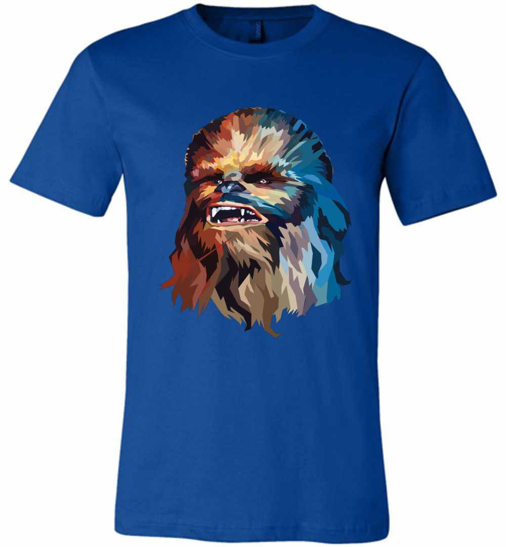 Inktee Store - Star Wars Polygon Chewy Premium T-Shirt Image