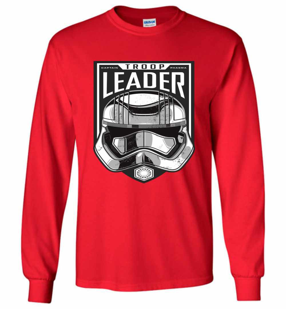 Inktee Store - Star Wars First Order Troop Leader Long Sleeve T-Shirt Image
