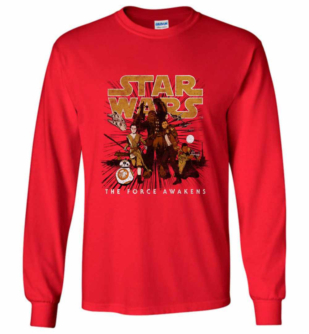 Inktee Store - Star Wars Resistance Victory Long Sleeve T-Shirt Image