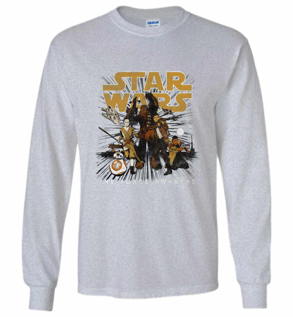 Inktee Store - Star Wars Resistance Victory Long Sleeve T-Shirt Image