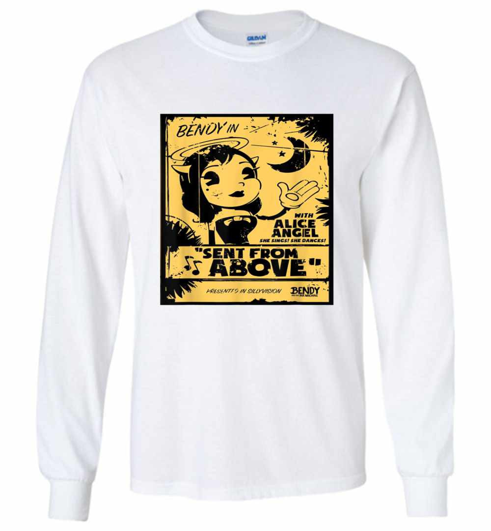 Inktee Store - Bendy And The Ink Machine Long Sleeve T-Shirt Image