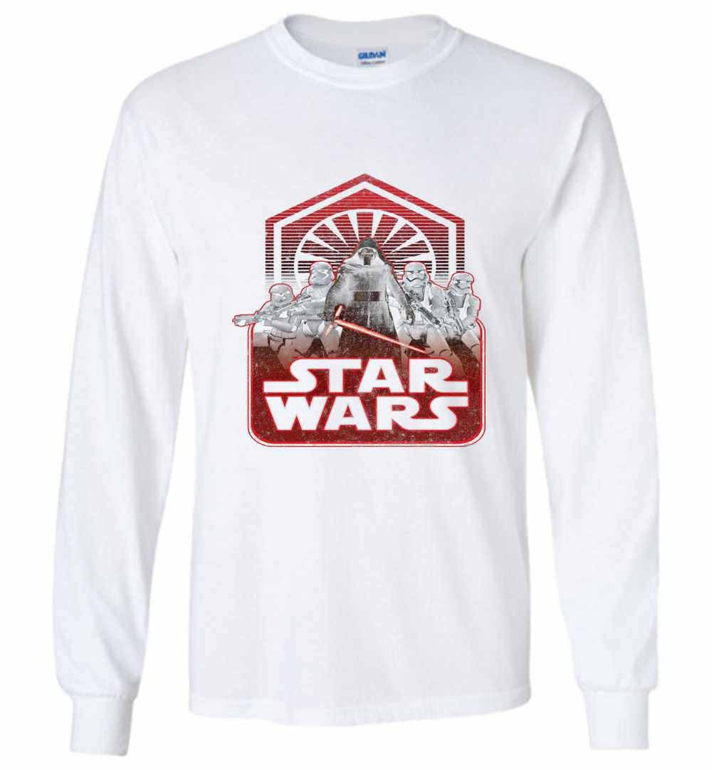 Inktee Store - Star Wars Kylo Rens Army Long Sleeve T-Shirt Image