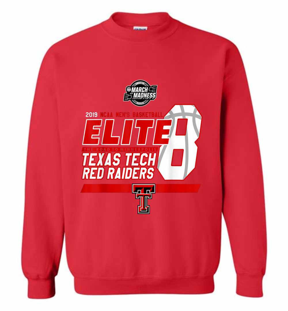 Inktee Store - Texas Tech Elite 8 Sweatshirt Image