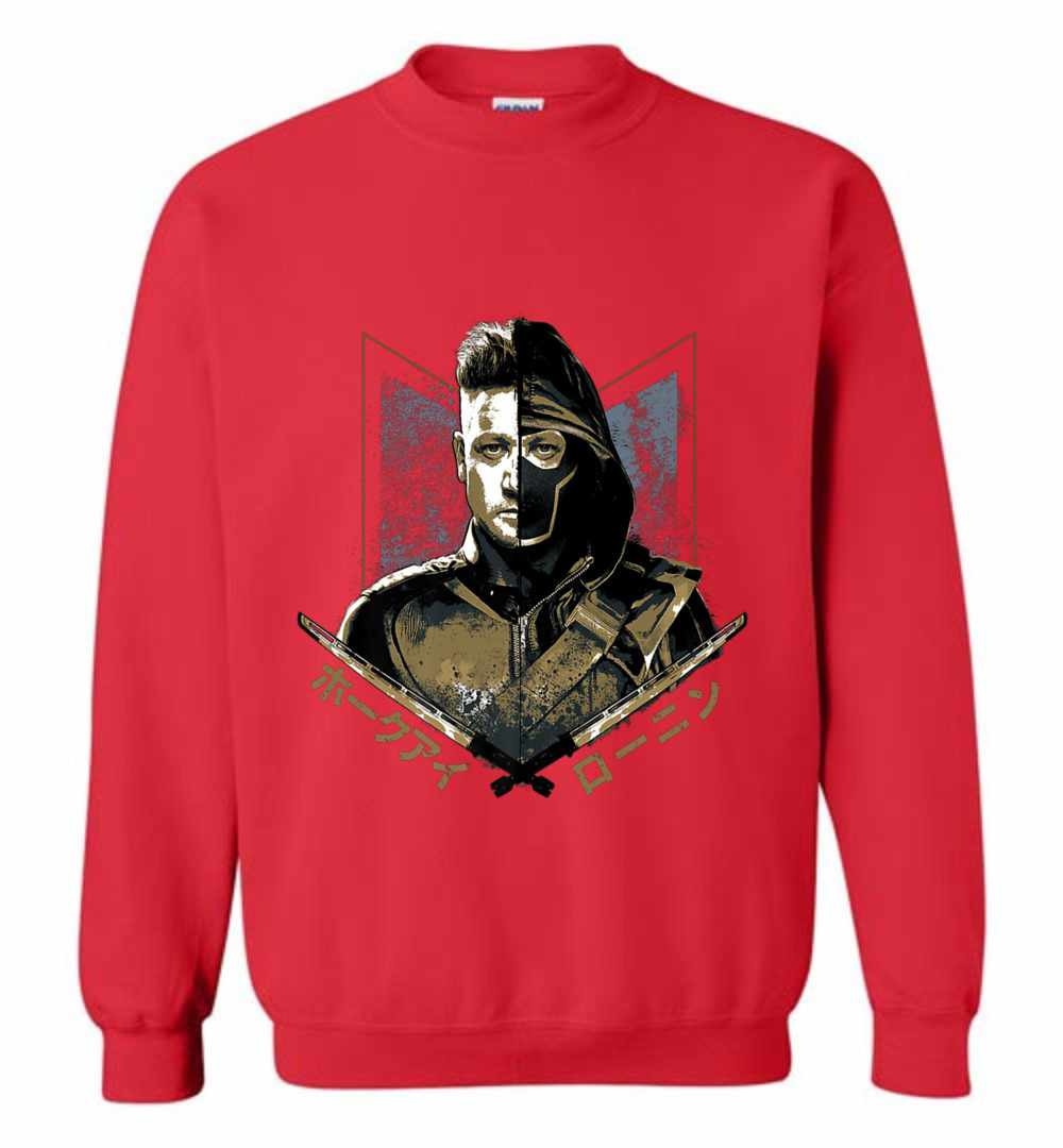 Inktee Store - Marvel Avengers Endgame Ronin Hawkeye Sweatshirt Image