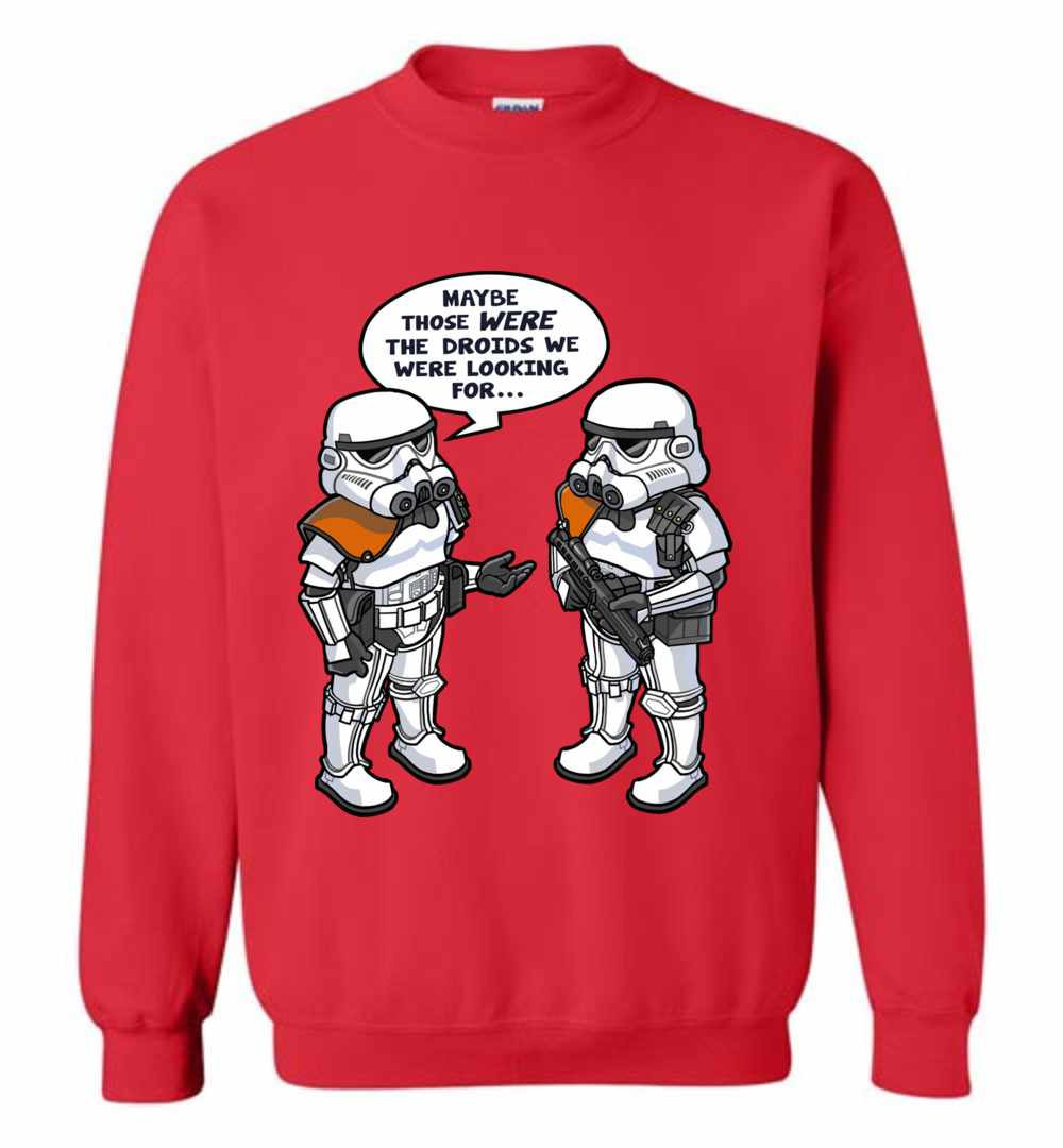 Inktee Store - Star Wars Wrong Droids Sweatshirt Image