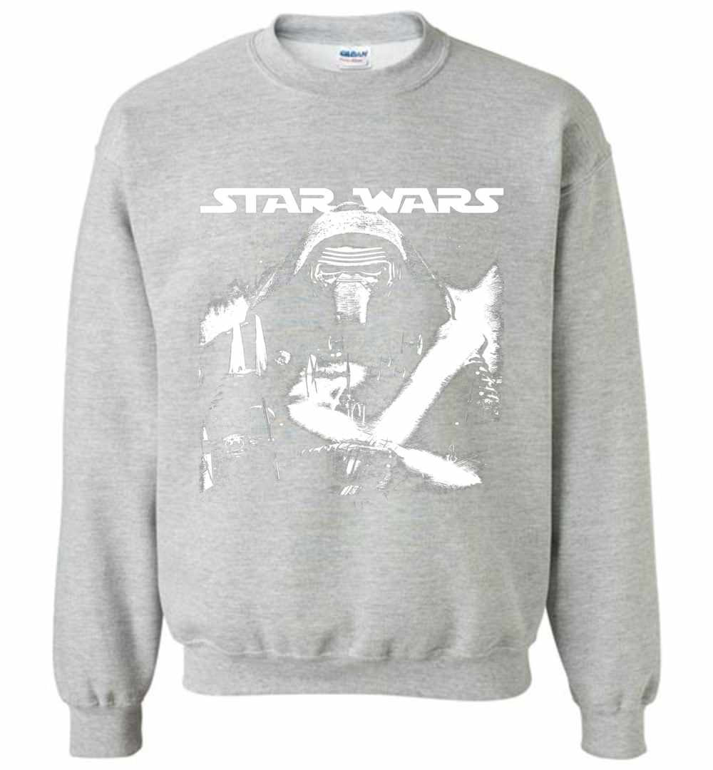 Inktee Store - Star Wars Kylo Ren Street Art Sweatshirt Image