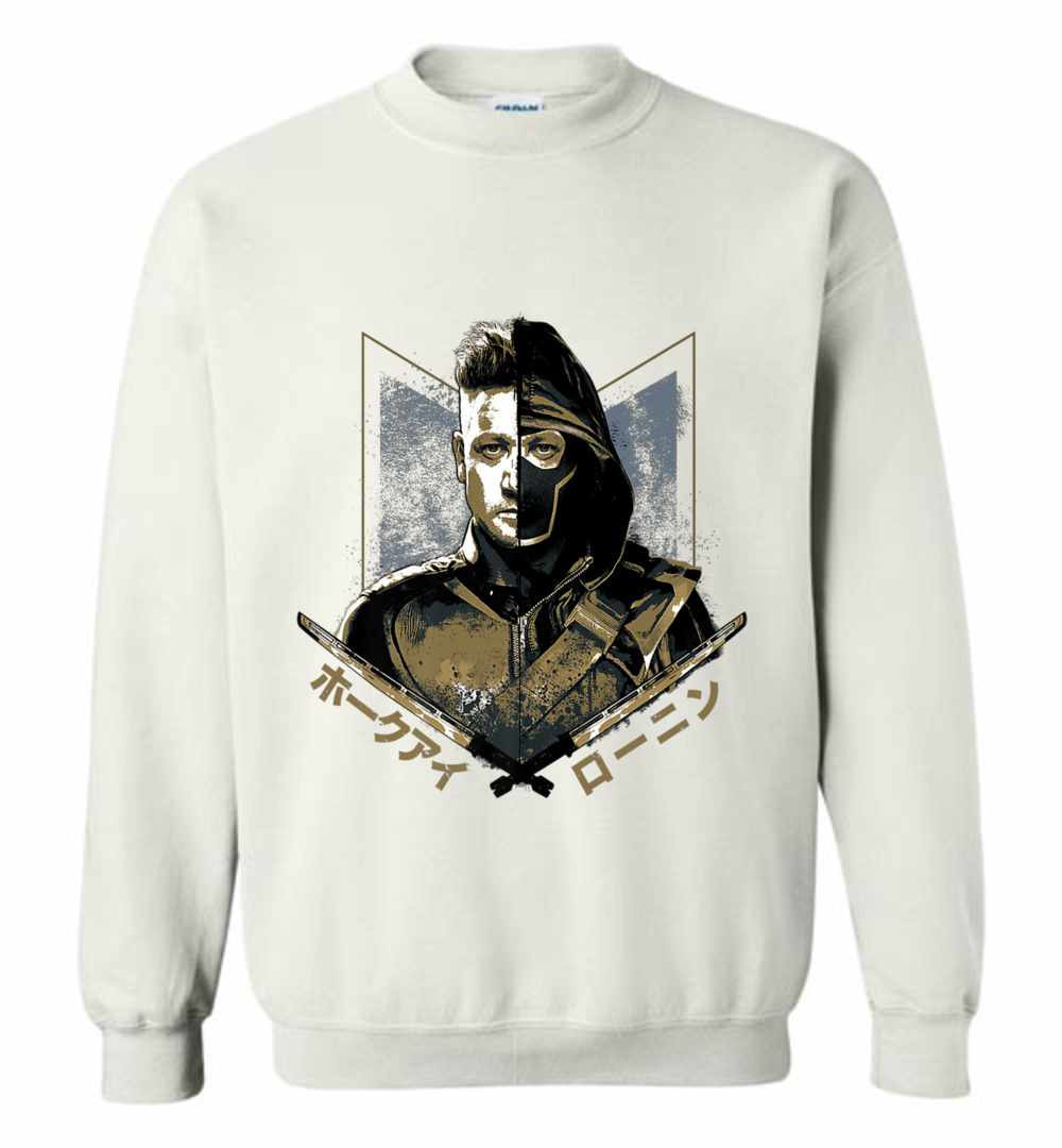 Inktee Store - Marvel Avengers Endgame Ronin Hawkeye Sweatshirt Image