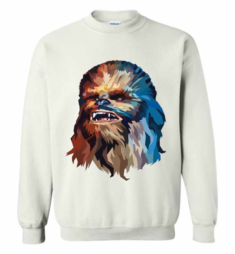 Inktee Store - Star Wars Polygon Chewy Sweatshirt Image
