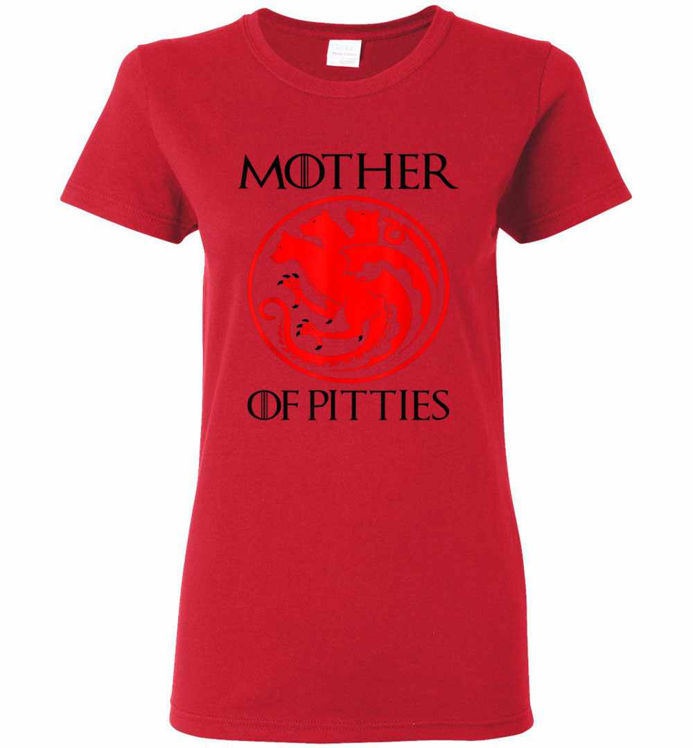 Inktee Store - Mother Of Pitties Pit Bull Lovers Women'S T-Shirt Image