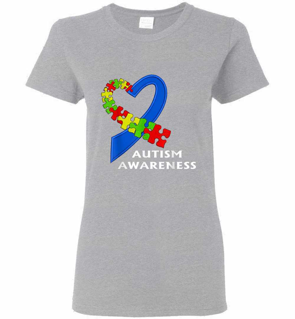Inktee Store - Autism Awareness Day Women'S T-Shirt Image