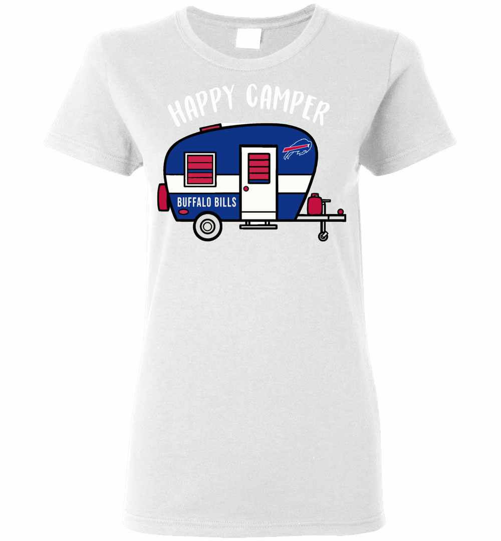 Inktee Store - Buffalo Bills Happy Camper Women'S T-Shirt Image