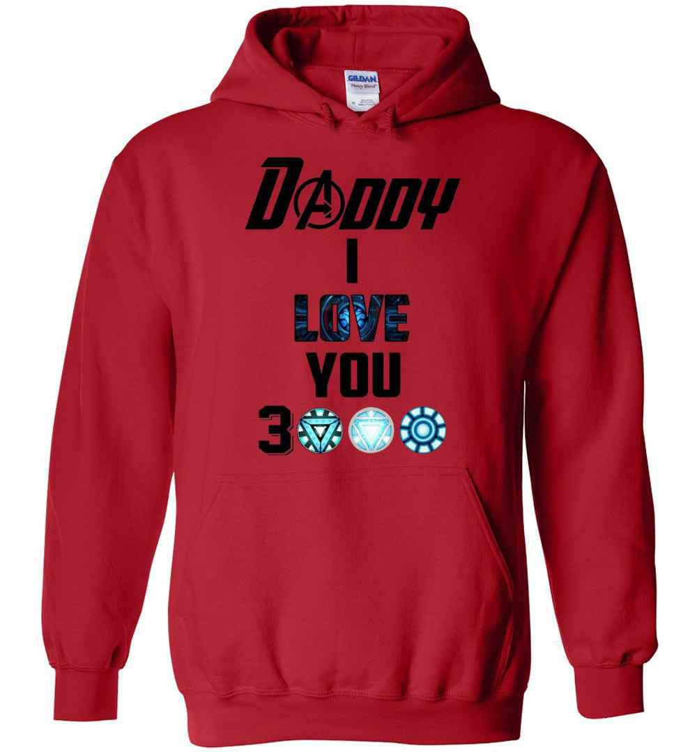 Inktee Store - Daddy I Love You 3000 Toddler Hoodies Image