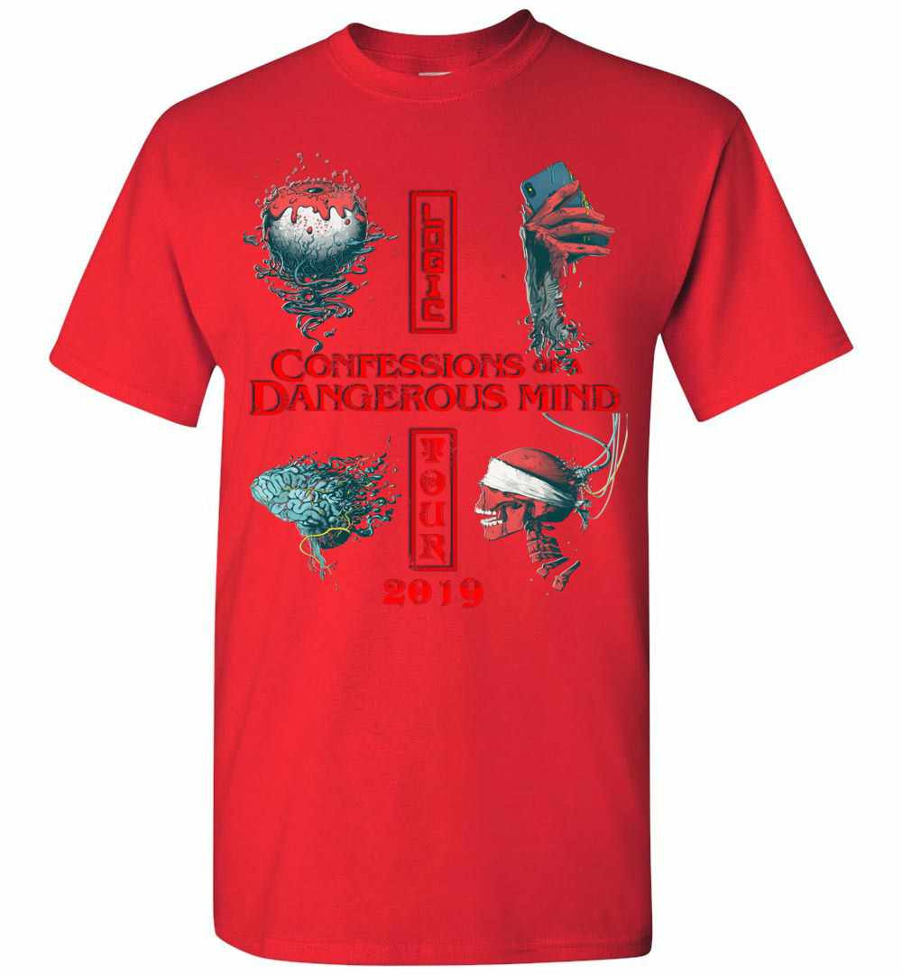 Inktee Store - Tour 2019 Confessions Of A Dangerous Mind Men'S T-Shirt Image