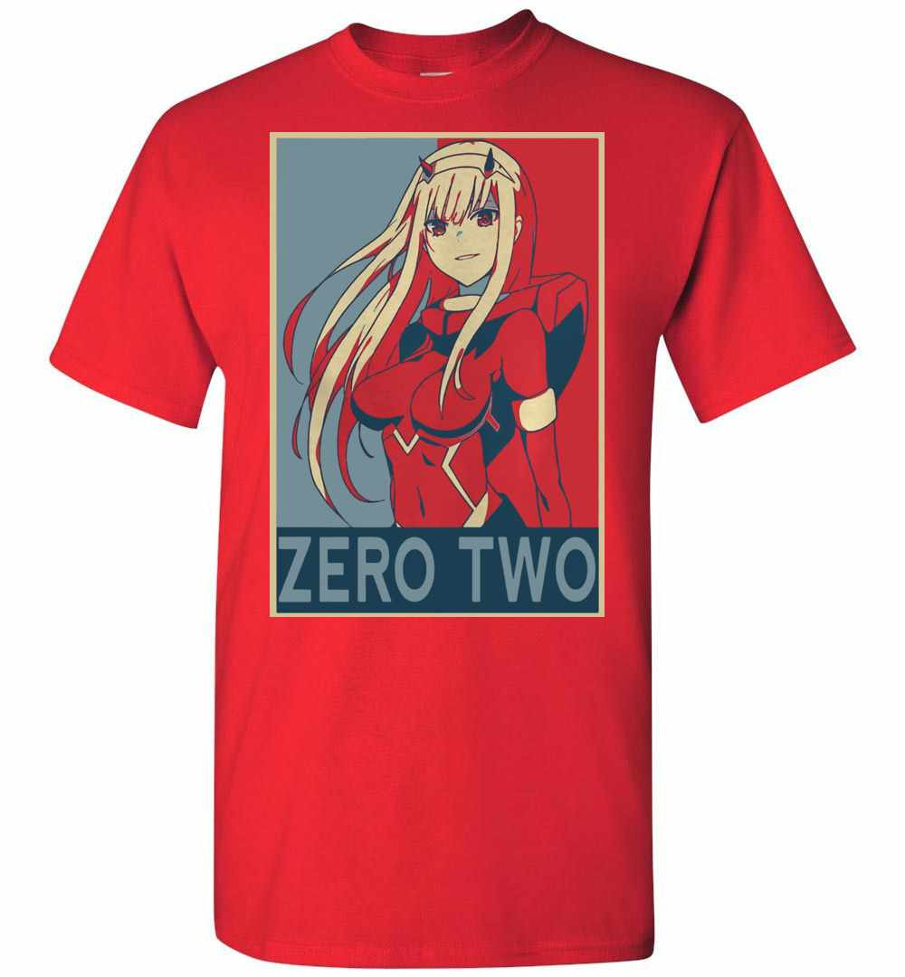 Inktee Store - Darling In The Franxx Zero Two Men'S T-Shirt Image