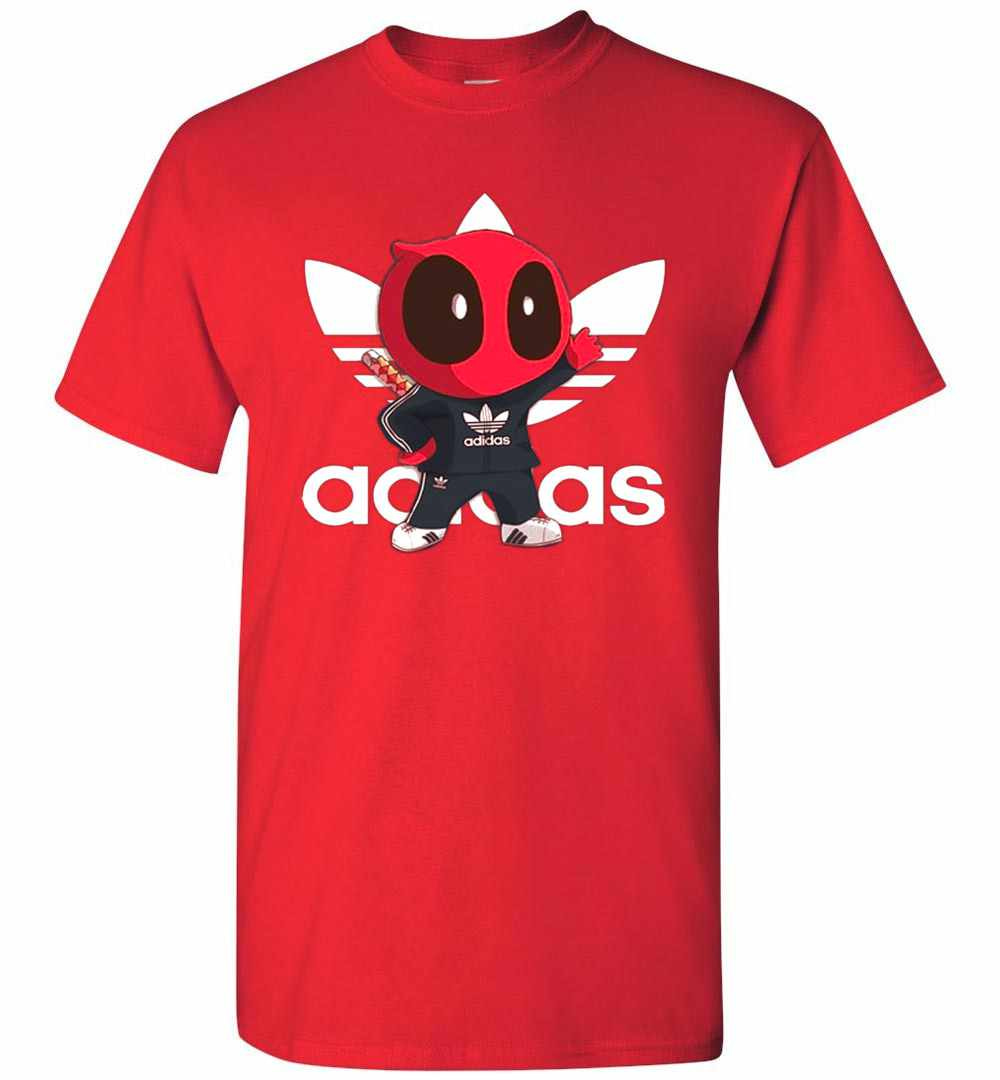 Inktee Store - Baby Deadpool Adidas Fan Men'S T-Shirt Image