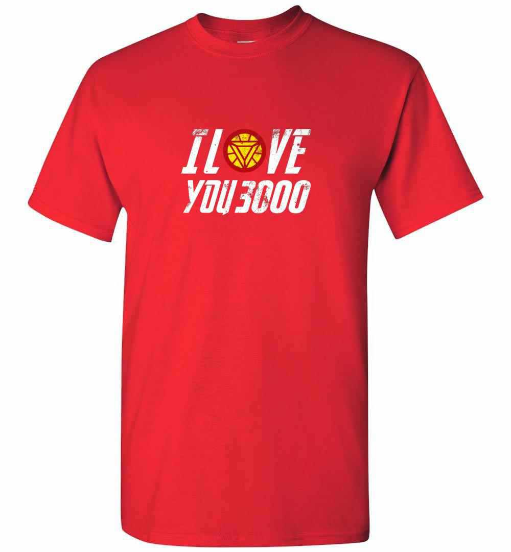 Inktee Store - I Love You 3000 Avengers Iron Man Gift Dad And Daughter Men'S T-Shirt Image
