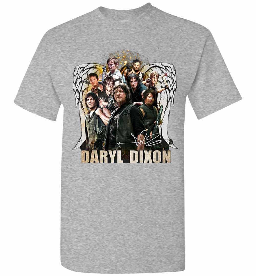 Inktee Store - World King Death Daryl Dixon Men'S T-Shirt Image