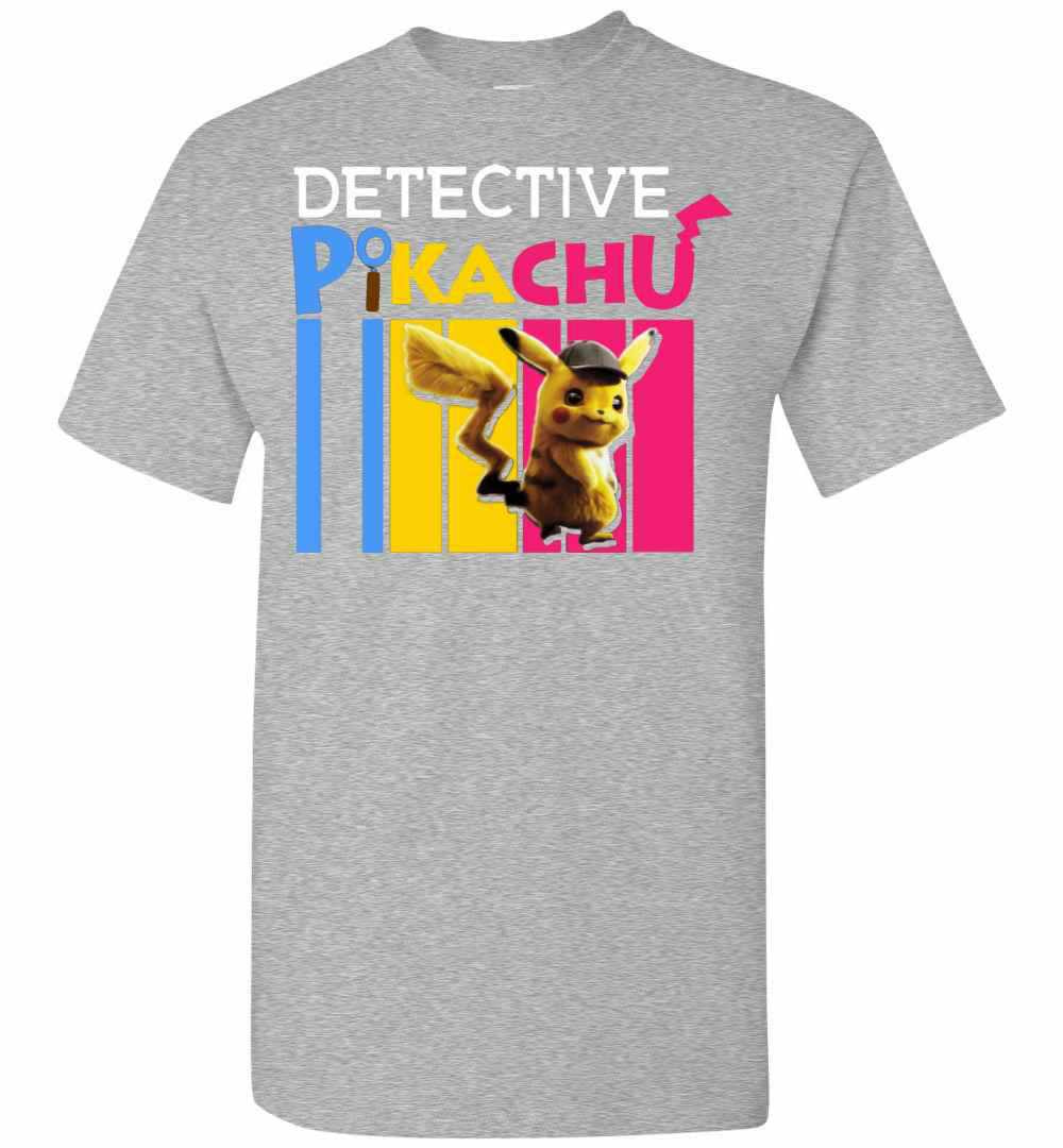 Inktee Store - Detective Pikachu Men'S T-Shirt Image