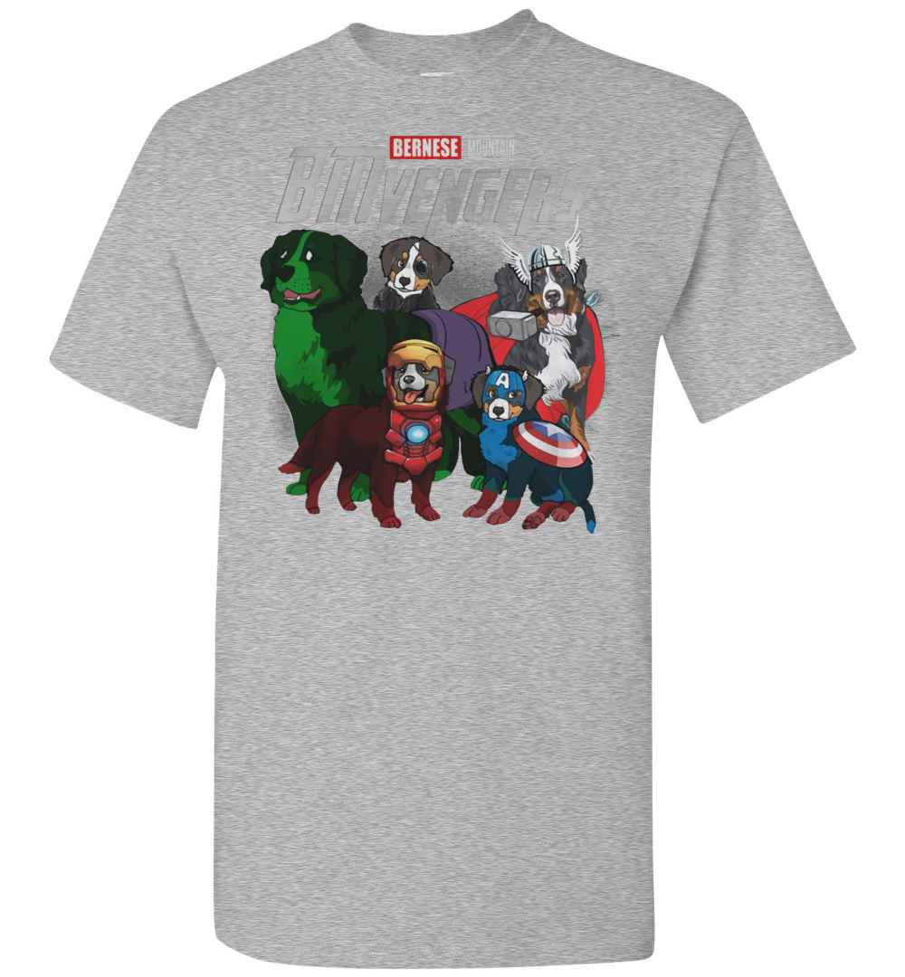 Inktee Store - Marvel Bernese Mountain Bmvengers Men'S T-Shirt Image