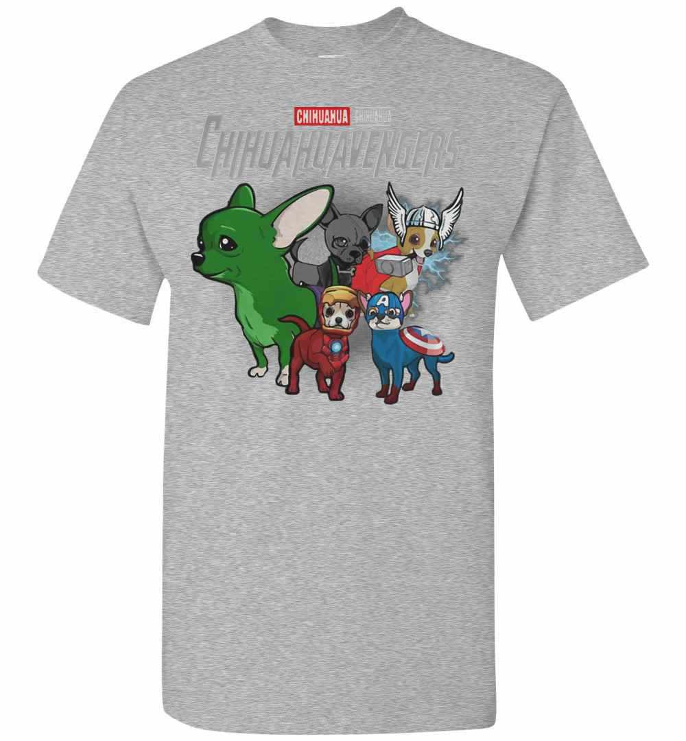 Inktee Store - Marvel Chihuahua Chihuahuavengers Men'S T-Shirt Image