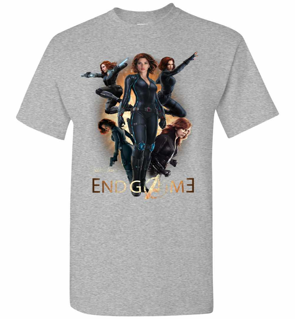 Inktee Store - Black Widow Avengers Endgame Men'S T-Shirt Image