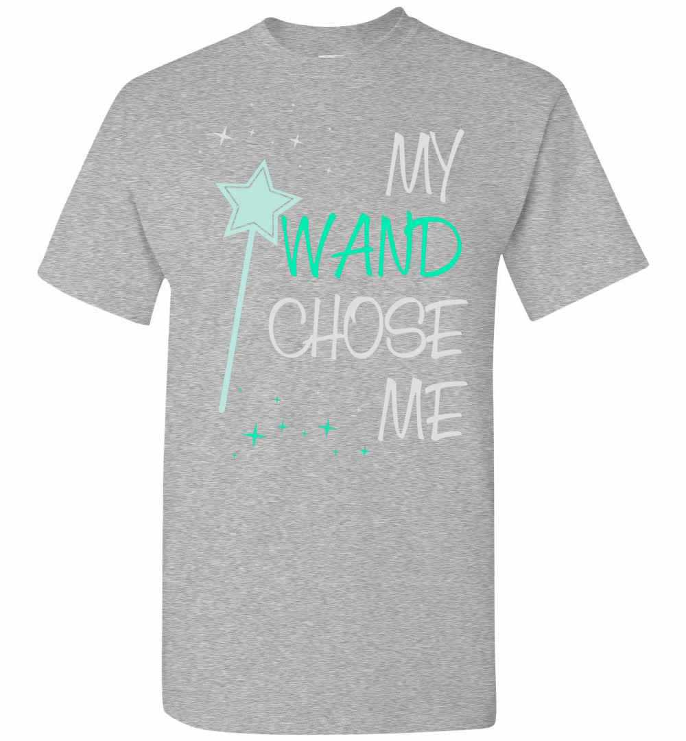 Inktee Store - My Wand Chose Me Star Wand Men'S T-Shirt Image