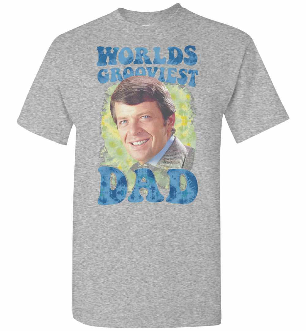 Inktee Store - World'S Grooviest Dad Brady Bunch Men'S T-Shirt Image