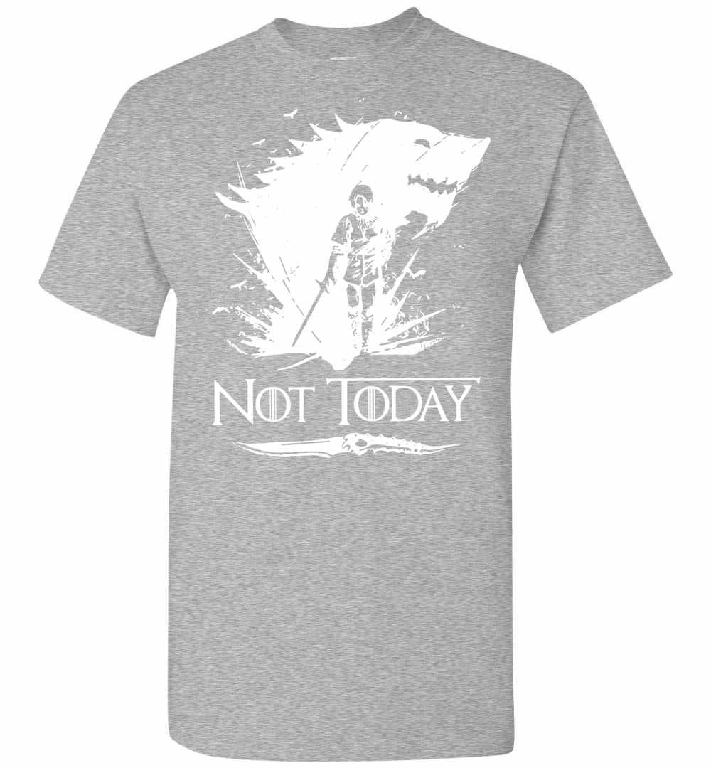 Inktee Store - Game Of Thrones Arya Stark Not Today Men'S T-Shirt Image