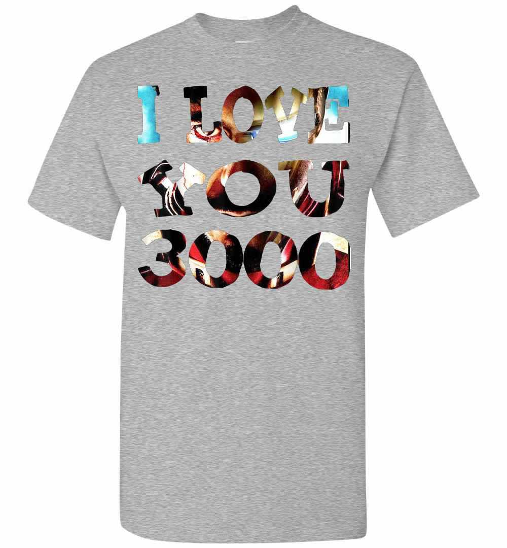 Inktee Store - I Love You 3000 Iron Man Men'S T-Shirt Image